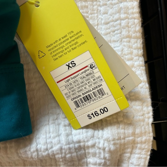 All in Motion Light Support Longline Sports Bra - Picture 4 of 5